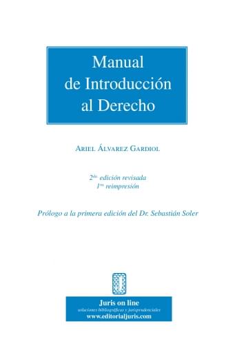 MANUAL DE INTRODUCCIÓN AL DERECHO